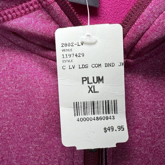 Landway Welcome To Fabulous Las Vegas Full Zip Hoodie Womens Size XL Pink NWT - Picture 6 of 11